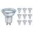 Mehrfachpackung 10x Osram Performance LED-Spot Reflektor GU10 PAR16 4.3W 350lm 120D - 827 Extra Warmweiß | Ersatz Für 30W