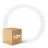 Mehrfachpackung 10x Ledvance LED Röhre T9 Value Rund (EM/Mains) 18.3W 2200lm - 840 Kaltweiß | Ersatz Für 32W