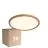 Mehrfachpackung 3x Nordlux LED Deckenleuchte Oja 29 Holz 18W 1600lm - 827 Extra Warmweiß | 3-Stufen Dimmbar 